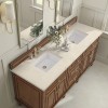 Lorelai 72" Double (Vanity Only Pricing) in Mid-Century Walnut